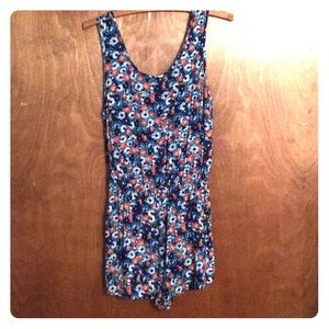 Flowered Romper